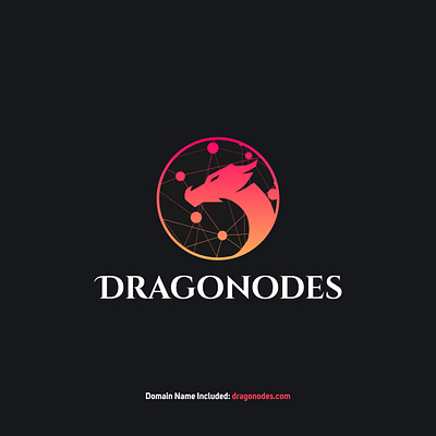 DRAGONODES altcoin bitcoin crypto cryptologo dao dapps defi identity logo metaverse nft