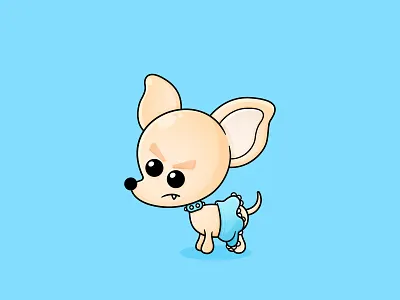 Clive Character Design | Super Cute Book Series book chibi chihuahua child children cover art cute design dog illustration kawaii vector