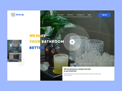 Decor.ge bathroomdecor branding colors decor decoration decorforbathroom decorsite decorweb decorwebsite design site ui uidesigner uiux uiuxdesign uiuxdesigner ux website websiteui websiteux