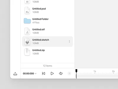 🔥 Assets Menu List View artboard asset asset menu assets dark mode file light mode photoshop saas sketch