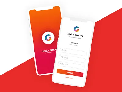 #1 - Login Page graphic design ui