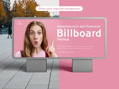 Brand Advertisement Billboard Mockup billboard billboard mockup branding mockup
