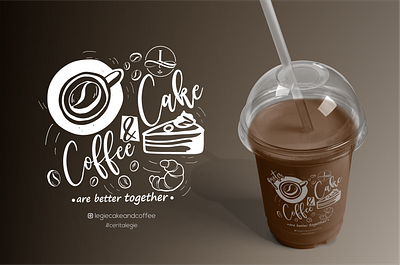 coffe & cake 3d animation branding design graphic design illustration logo motion graphics ui vector