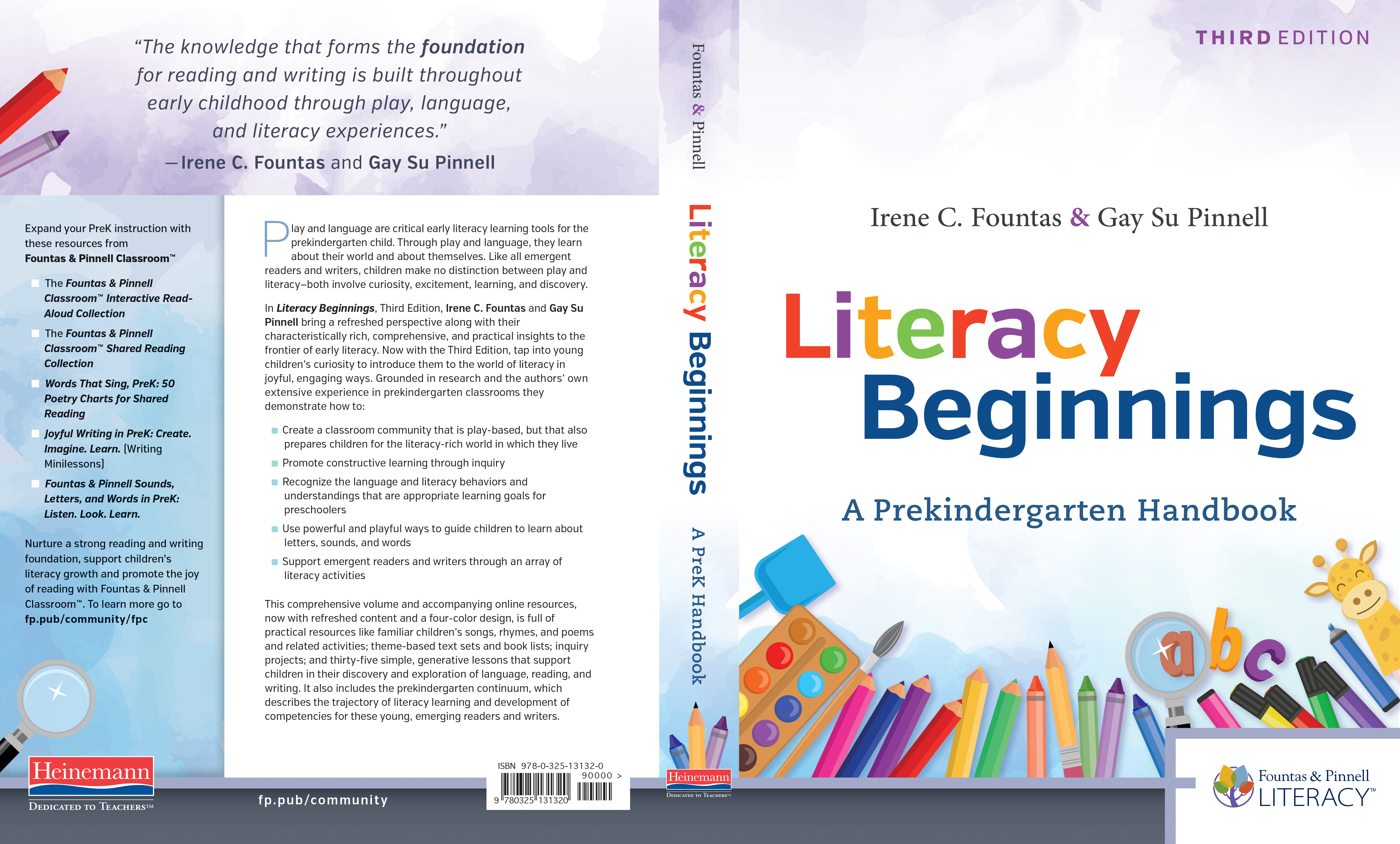 Literacy Beginnings: A Prekindergarten Handbook Cover By Ellery Harvey ...