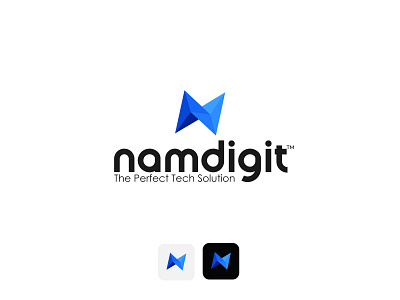 namdigit Logo Redesign 3d animation brand branding creative design design graphic design illustration logo logo design logo mark logodesign logos minimal motion graphics professional logo design ui