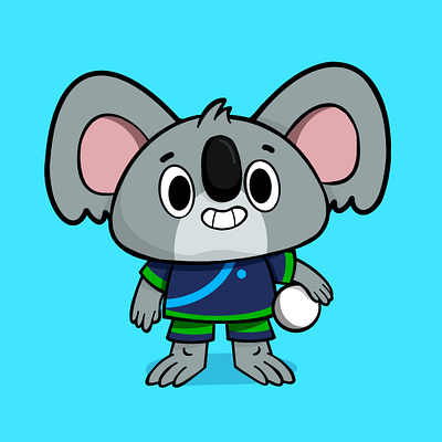 Koala concept design graphic design illustration
