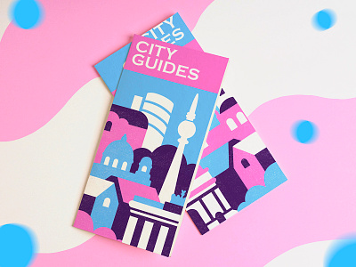 City Guides cartography character city city guide city hall cityscape germany guide illustration infographic landmarks landscape magazine map tourism town travel typography