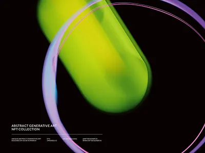 Abstract generative art NFT abstract art background dark nft
