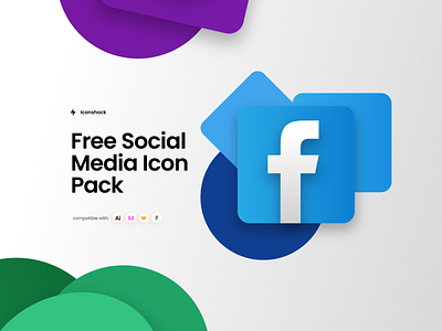 Free Social Media Icon Pack 3d colorful download free freebie icon icons pack social media