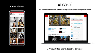 Adcake animation art graphic design photograpy product design web design