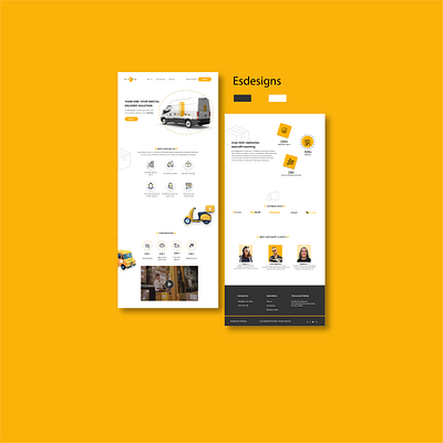 LOGISTIC COMPANY design illustration logistic company ui ux