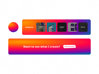 Gradient Experiments bold bright categories colorful cta gradient gradients