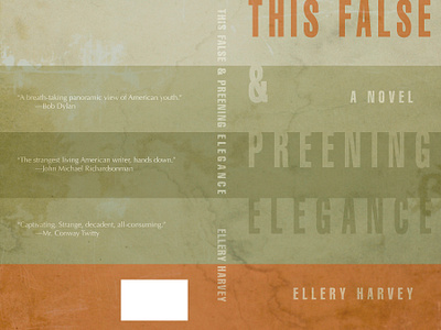 This False & Preening Elegance Cover