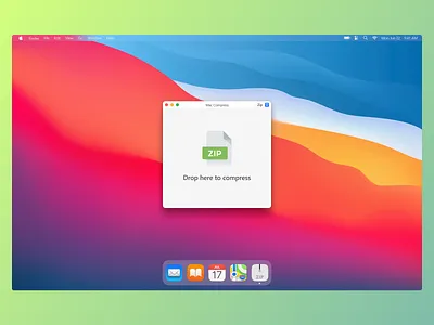 Daily UI 13: Zip file compress software ui ux zip