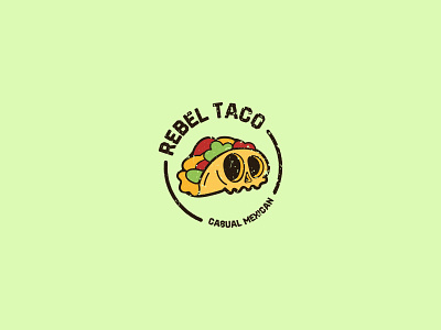 Rebeltaco Casual Mexican - Branding branding design illustration logo mexican restaurant rrss social media texmex