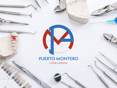 Dental Clinic Brand Identity | Puerto Montero brand brand identity branding business concetp creative dailyui dental clinic design graphic design illustration illustrator logo modern product design ui vector web