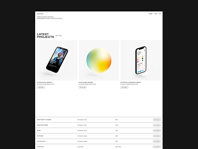 Personal portfolio – Homepage design porfolio ui ux