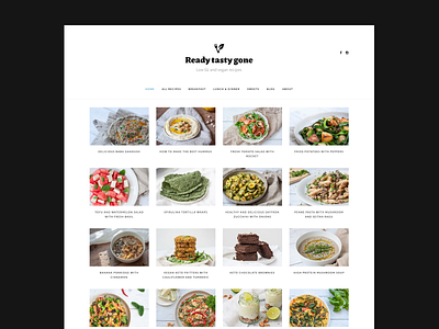 Design and food photography for vegan food blog design food graphic design photography ui ux web design