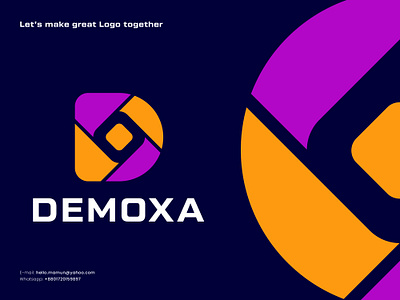 DEMOXA - Creative Letter D Logo a b c d e f g h i j k l m n abstract logo abstract logos brand brand identity branding ecommerce lettermark logo logo designer logodesign logomark mark minimal logos modern logos monogram o p q r s t u v w x y z symbol visual identity design