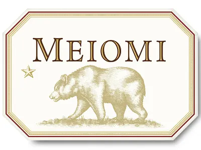 Meiomi Wine animals artwork design engraving etching graphic art illustration line art logo scratchboard steven noble