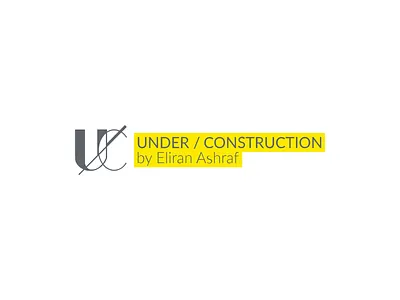 Under Construction - Logo Design brand identity branding constraction contemporary contemporary style edgy fashion experimental fashion idustrial industry logo logo concept logo design logo structure minimalisem modern logo streetwear urban urban design urbanic