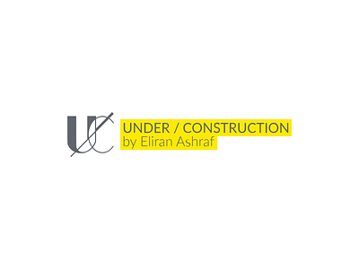 Under Construction - Logo Design design flat illustration logo logo design symbol