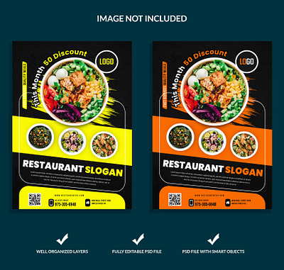 Restaurant flyer design ideas in psd flyer design photoshop deisgn restaurant flyer design