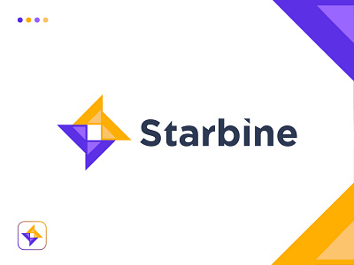 Modern Logo Design Concept | Turbine + Star abstract app icon app logo blockchain brand identity branding creative logo crypto currency ecommerce finance flat logo gradient logo logo and branding logo design minimal logo minimalist logo modern logo star symbol tech technology