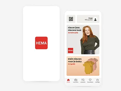 HEMA app after android app button card chevron free gesture header hema image ios loader lottie material pull to refresh spinner splash swipe zoom