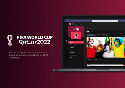 FIFA World Cup 2022 Application 2022 admin darkmode desktop football microsoft mobile ronaldo sports teams ui worldcup