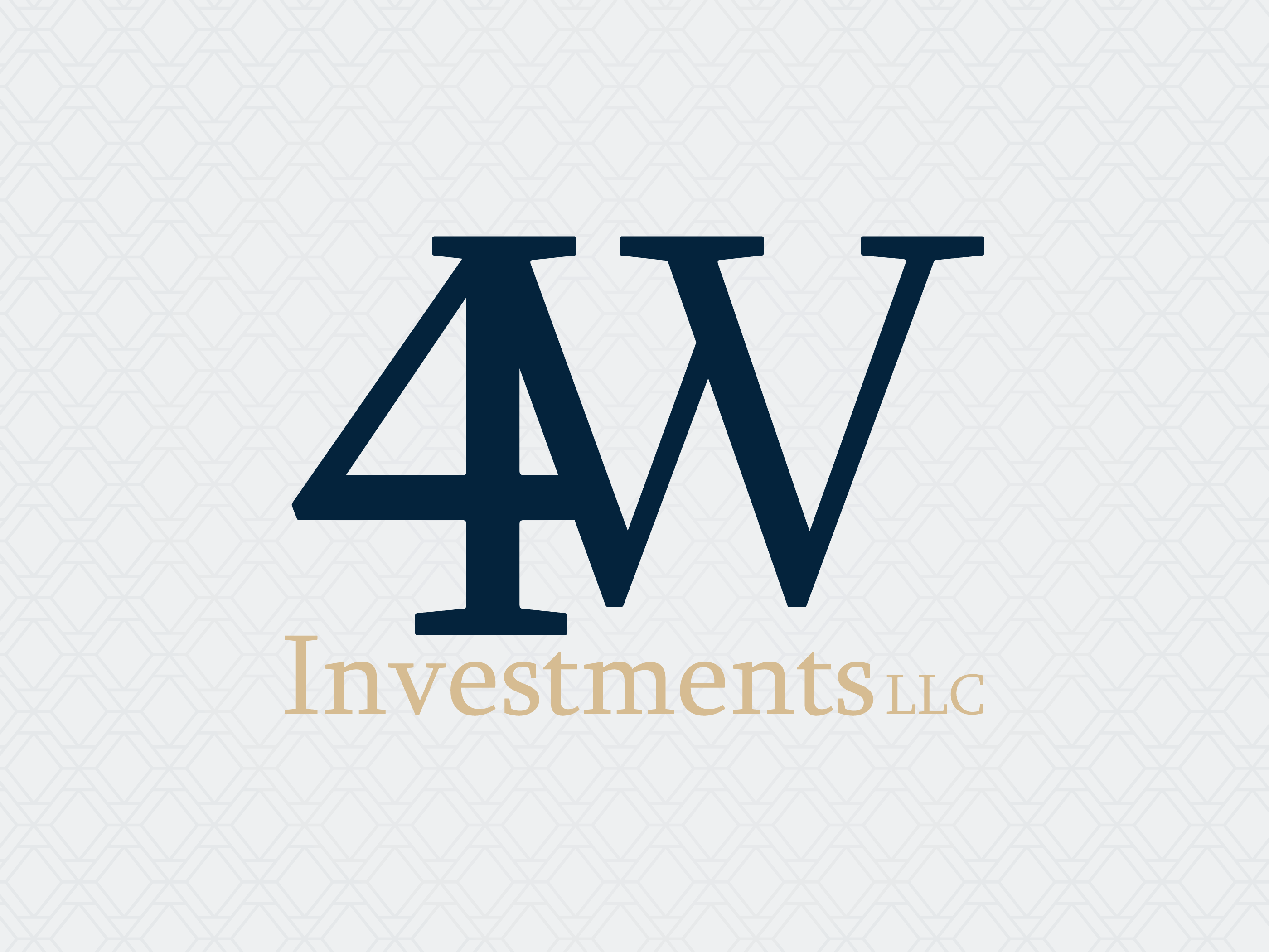 Example of 4W Investments Brand Identity Design
