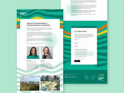 Gewoon Doen branding: Website brand designer branding gewoon doen hieroo landing page logo logo designer rotterdam seederdeboer webdesign