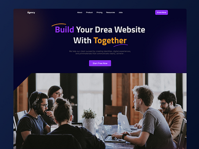 Agency Website Template agency agency landingpage agency ui design agency website agency website design branding business business website business website design design landing page design responsive website design trending design ui ui ux design ux web website design