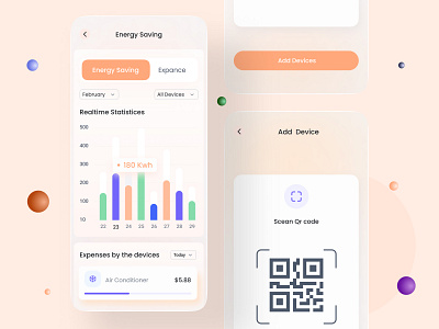 Smart Home Control App Concept 3d animation app app design best of dribbble branding creatively design dribbble 2022 dribbble best shot dribbble trends ecommerce gradient graphic design illustrations logo minimal template ui ux