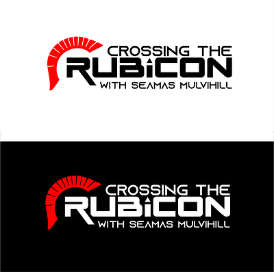 Crossing the rubicon logo! 2d 2d design 2d logo 3dlogo branding crossing the rubicon design design2d flat minimal helmat illustration logo logo design logodesign minimal logo minimalist old logo rubicon