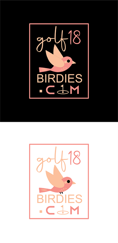 golf 18 logo! 2d 2d logo 3dlogo designs bir logo bird bird designs bird logo bird vector branding design flat golf 18 illustration logo logo design logominimal minimal logo minimalist orange bird vector design bird