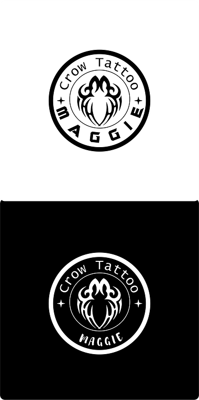 maggie logo! 2d 2d logo branding design illustration logo logo design logominimal tatto design m designs m logos minimal logo minimalist tatto tatto mogo