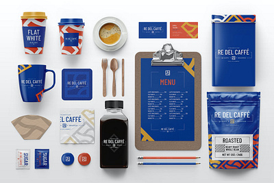 Coffee Branding Mockup Pack branding business cappuccino card coffee coffee branding coffee branding mockup design fork menu mockup pack package packaging papercup pouch shop spoon sugar template