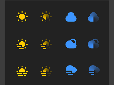 #DailyUI :: 055 Icon Set dailyui 055 icon set