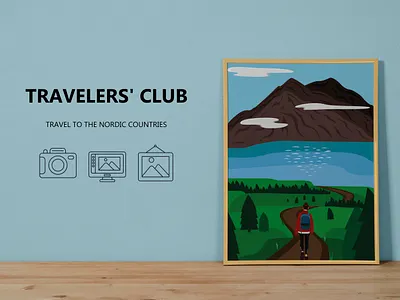 Travelers' club design graphic design icon illustration photoshop vec