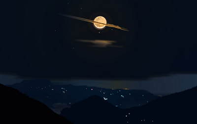 Silent Moon art design drawing graphic design illustration vector