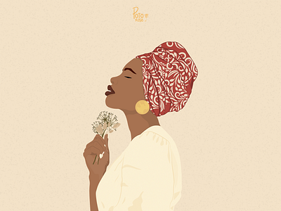 Dedication to turban lovers adobeillustrator africanqueen blackart blackgirlmagic blackisbeautiful digital digitaldrawing femaleillustration frenchillustrator illustration melaninpoppin patternillustration queen turban turbanista vibes womanempowerment