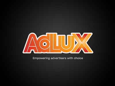 Adlux branding logo