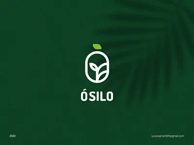 Ó Silo brand branding icon leaf logo logo design minimal nature organic plants spices symbol