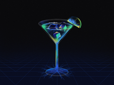 Melancholy Cocktail 🍸🦟 characterdesign design dribbble graphicdesign illustration