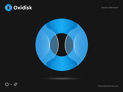 Oxidisk - Letter O + Disk Logo . a b c d e f g h i j k l m n blu ray disk cd compact creative logo design disk logo glass huge disk icon letter o logo logo modern logo music o p q r s t u v w x y z symbol tape tech logo unique o vinyl