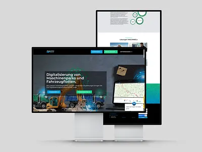 Webdesign for Modern Drive Technology GmbH branding design graphicdesign minimal ui webdesign