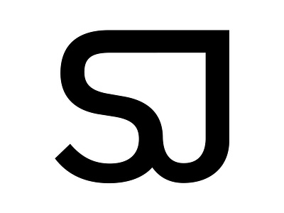 SJ Monogram branding design graphic design logo typography