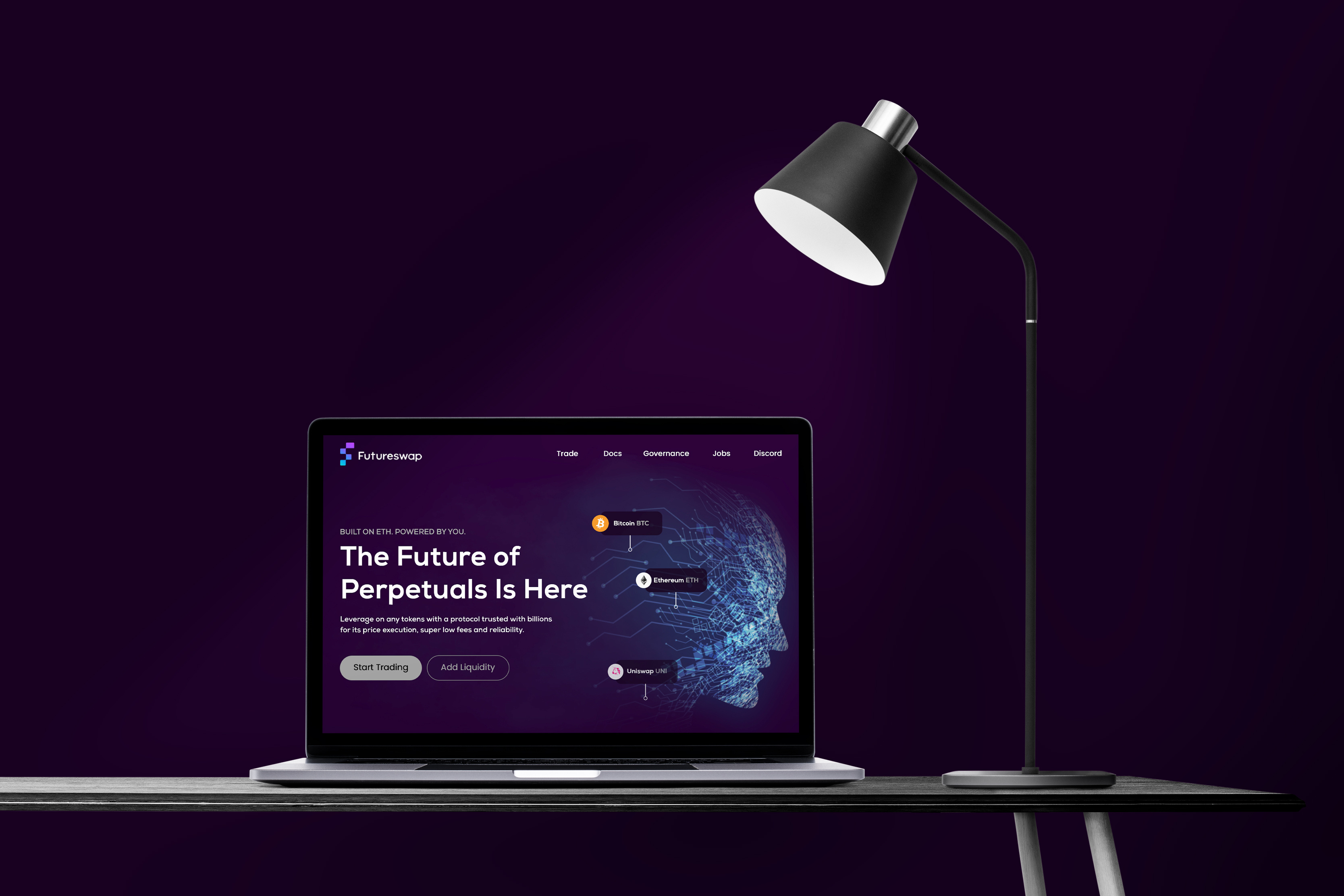 Example of Crypto Website