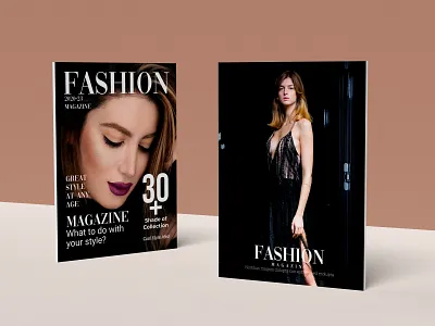 Fashion Magazine 3d animation branding brouchure catalog design graphic design illustration indesign layout logo magazine motion graphics templet ui vector
